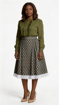 Savanna Court Skirt