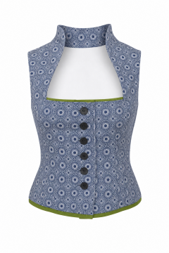 AfriDirndl® Heritage Indigo Gilet